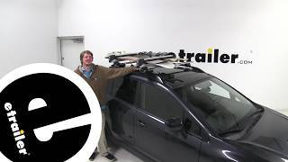 etrailer | Test Fit: Thule SnowPack Extender Ski and Snowboard Carrier on a 2014 Subaru XV Crosstrek