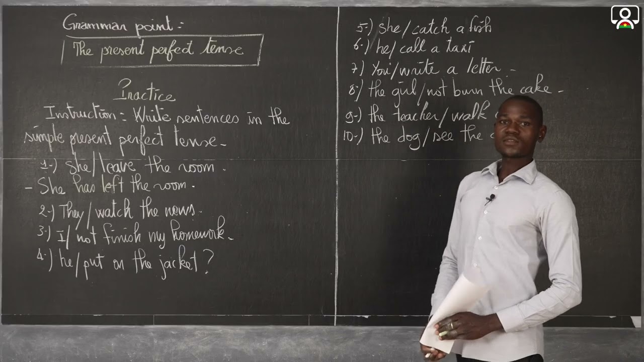 Exercice - 4e - Anglais - Grammar : The present perfect tense 1/1