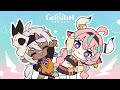 Genshin Impact: Iansan's Fitness Class (Follow-Along Version) #GenshinImpact #Iansan #Varesa
