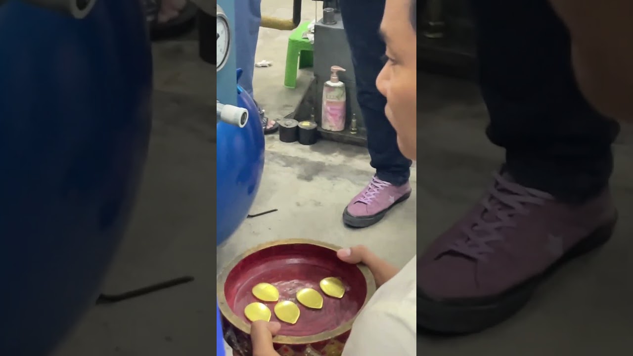 Erawan Buddha, Brahma's blessing Tony Jia 168 version, began to cast the first copper coin amulet.