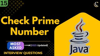 Java Program to Check Prime Number | Prime Number in Java Explained for Beginners