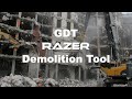 Gdt razer demolition tool designed for highreach projects