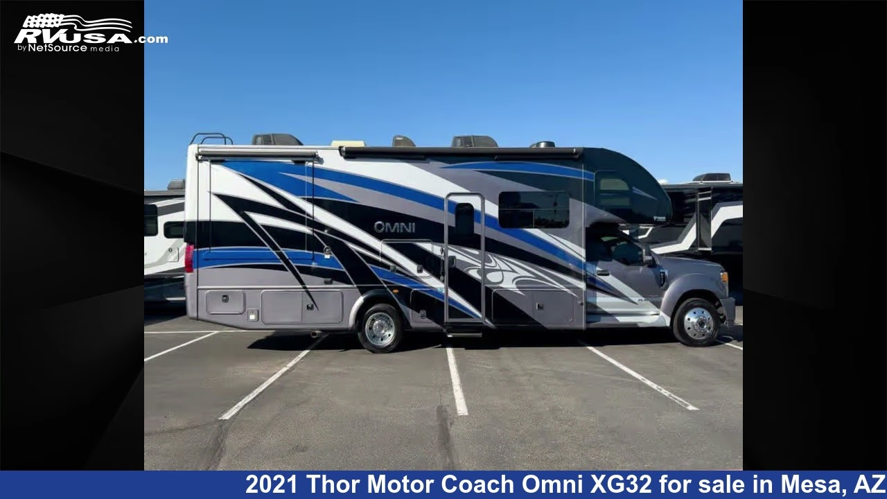 Beautiful 2021 Thor Motor Coach Omni Class C RV For Sale in Mesa, AZ | RVUSA.com