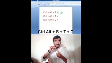 Computer Shortcut key copyright Word Deaf Sign language PSL