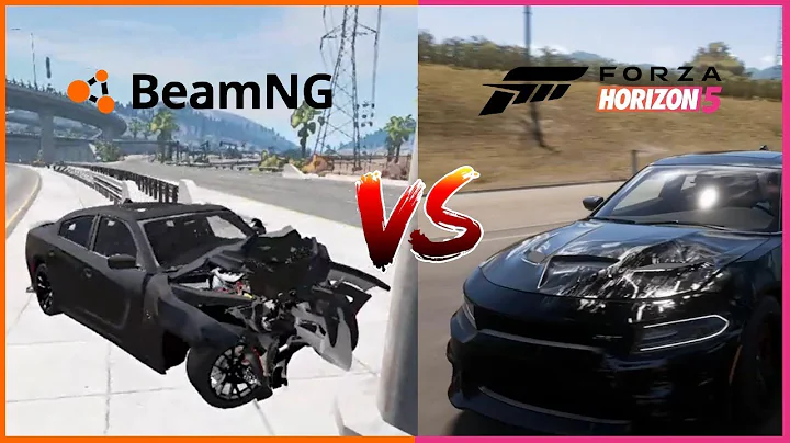 BeamNG Drive VS Forza Horizon 5 Crash test