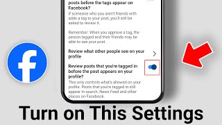 How to Review Tagged Posts Before They Appear on Facebook