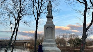 The hatchet wielding heroine of New England, Hannah Duston/Dustin. Her amazing story and memorial.