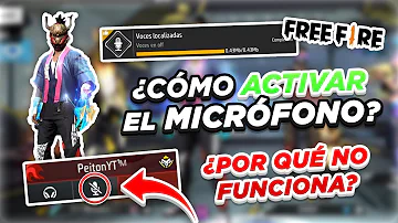 ¿Cómo activar el micrófono en ajustes?