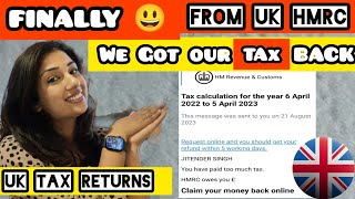 Tax Return in UK from HMRC