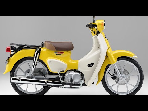 Video Ngắm Honda Super Cub 110 2022 bản màu vàng nổi bật,... - youtube