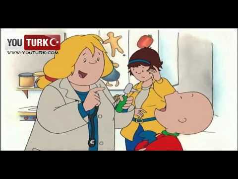 Caillou Türkce - Caillou doktora gidiyor