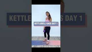 Day 1 - Kettlebell KAOS #KettlebellWorkout #YouTubeShorts #strengthandcardio #FatBurn #shortsfitness