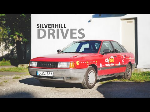 AUDI 80 - quick city drive with the modern classic [4K REVIEW]