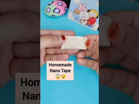 DIY Homemade Nano Tape 😲🔥 First Time on YouTube🔥 #shorts