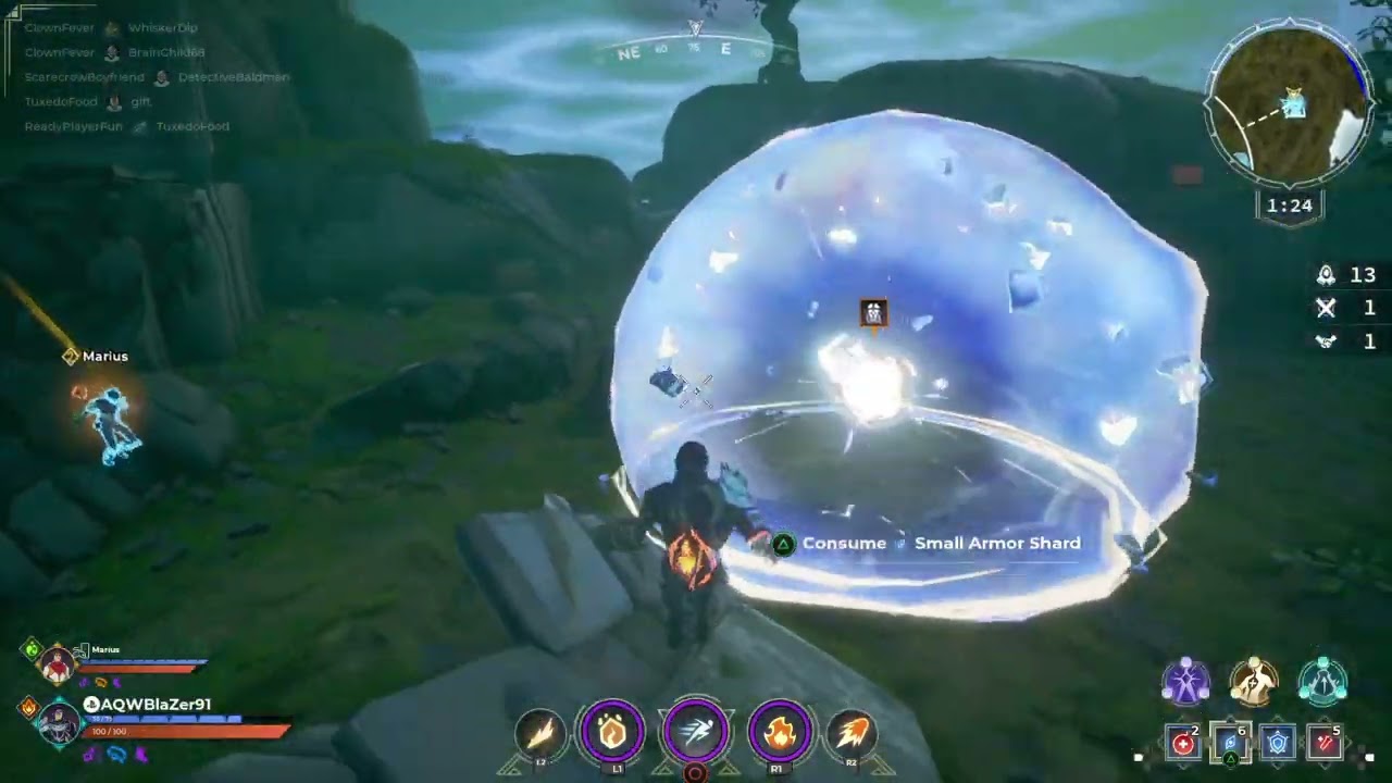 Spellbreak / PlayStation 4 / Battle Royale Duos Gameplay