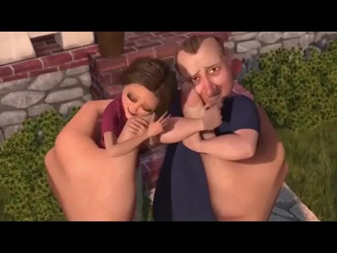 Ginormica grabs her parents (from Monsters vs Aliens)