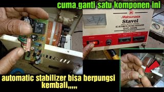 Cause of Matsunaga 500N automatic stabilizer not functioning screenshot 3