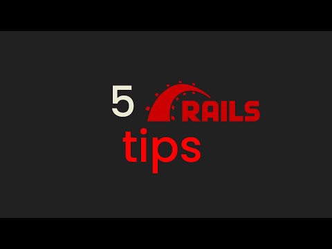 5 Essential Tips for Ruby on Rails Developers