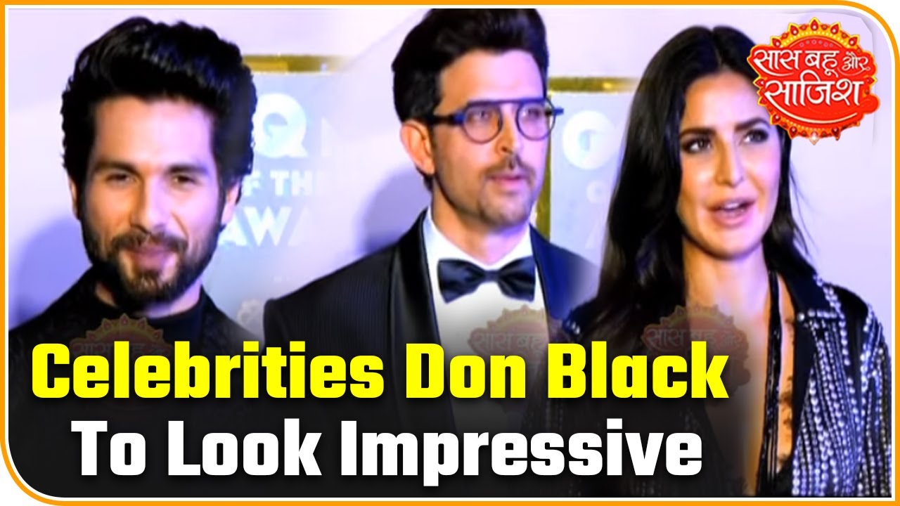 aditi rao GQ Awards: Celebrities Don Black To Look Impressive | Saas Bahu Aur Saazish