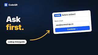 Add a lead form between the click and your content