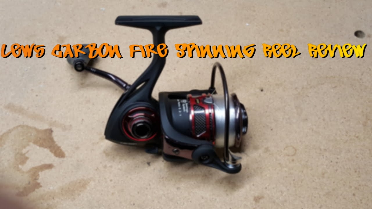 Lews Carbon Fire Spinning Reel Overview and First impressions 