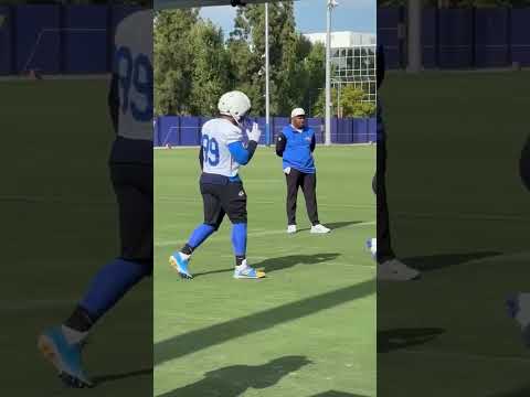 Aaron Donald's running drills, guys 👀