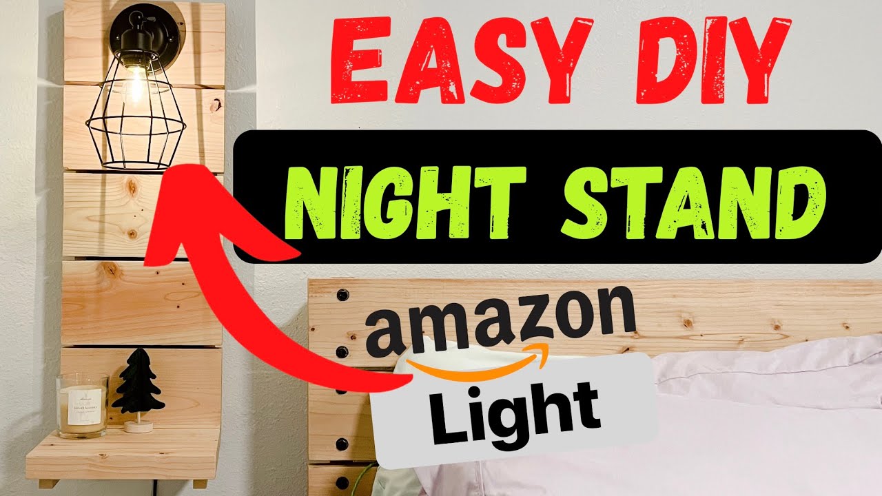 How to Build Simple End Table with Amazon light - YouTube