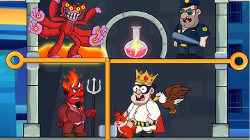 Prison Escape Pin Pull The Pin Rescue Him New Gameplay Puzzle Game