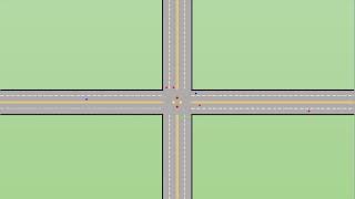 Connected vehicles simulation at the intersections in MATLAB