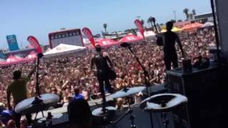 We came as Romans tracing back roots live at vans warped tour 2015 Ventura