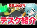 無職ニートのデスク周り紹介