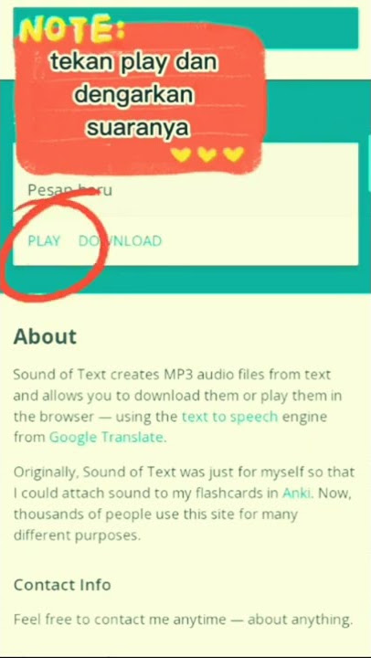 Cara Membuat Notifikasi WhatsApp dengan suara Mbah Google Gokil tanpa aplikasi