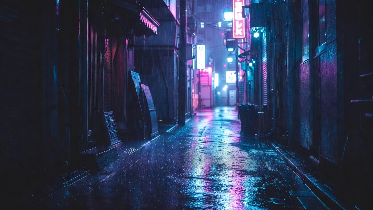 Rainy Night Ambience for Deep Focus | Study & Work - YouTube