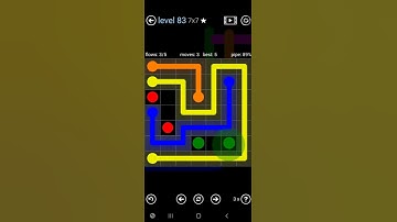 How To Solve Flow Free Rainbow Pack Level 83 7x7 Board Walk Through Solution Walkthrough