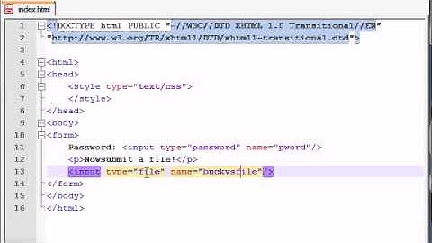 XHTML and CSS Tutorial   44   Passwords   Upload Buttons ‏