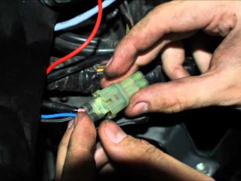 Custom Gear Indicator Installation (step by step) - YouTube kawasaki vulcan 900 wiring diagram for a motorcycle 