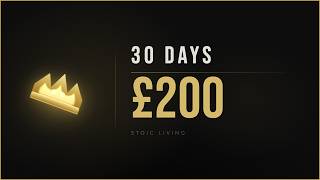 I Spent 30 Days Living Like a Stoic on £200