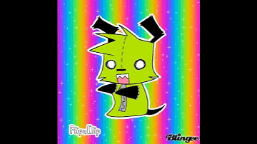 epileptic techno | animation meme | gir | FLASH WARNING