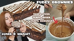 COOKING WITH TASYI : EP 36 - RESEP FUDGY BROWNIES LUMER TERENAK ! TANPA OVEN TANPA MIXER - Durasi: 15.25. 