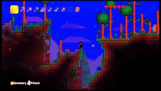 Terraria Lets Play Ep 2: How To Make Wooden Walls