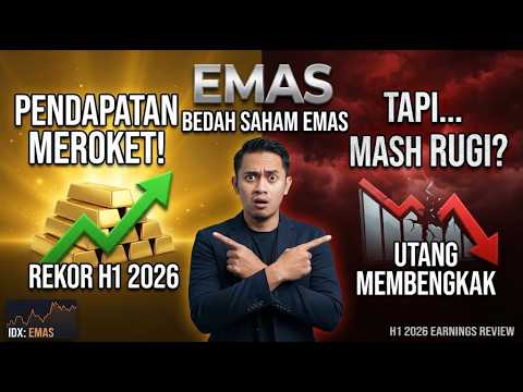Saham EMAS Overvalued atau Baru Awal Reli? Analisis Fundamental & Utang Terbaru