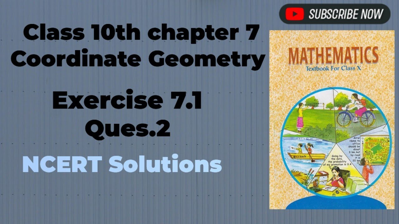 Class-10 || Chapter 7 Coordinate geometry || Exercise 7.1 Q.2 ||# ...