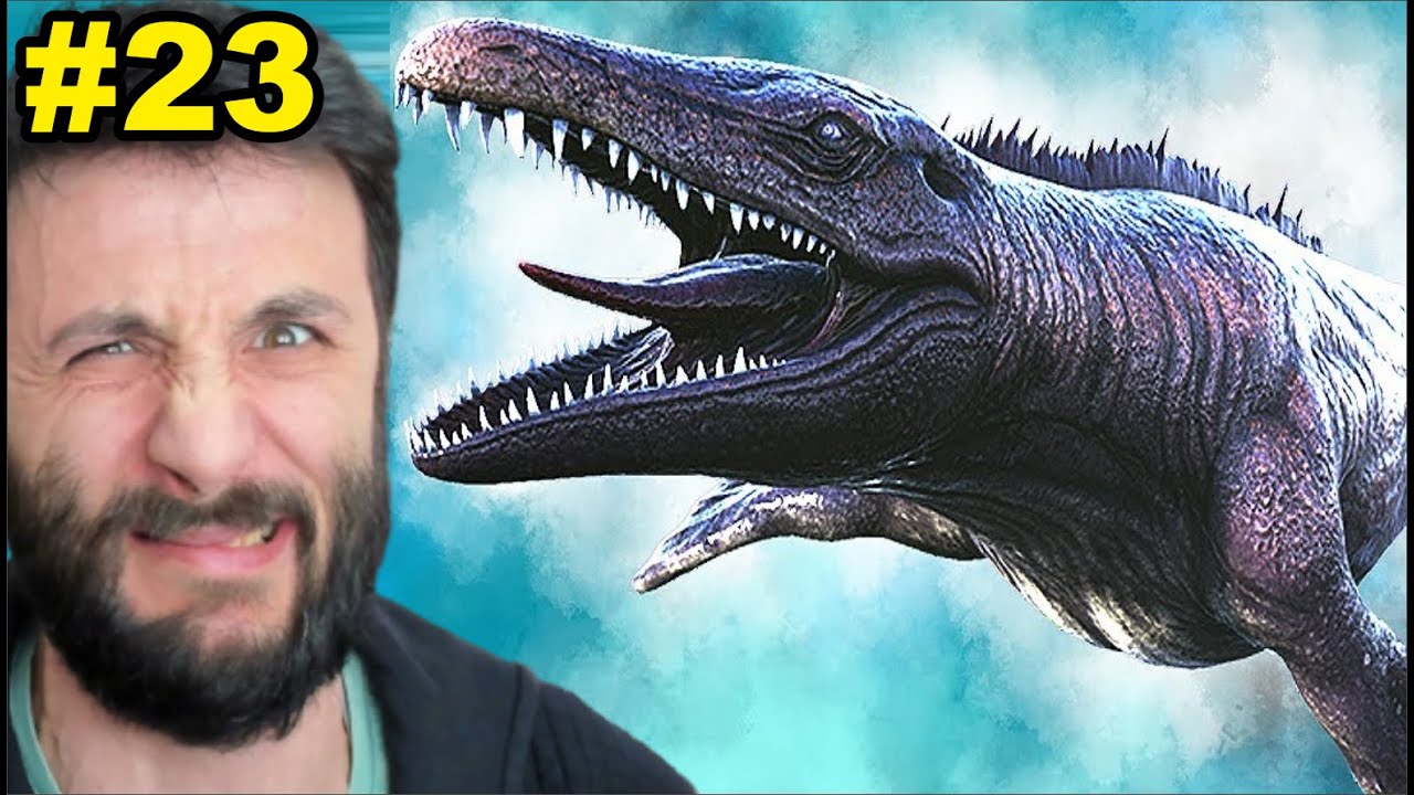 İŞTE MOSASAURUS ? ARK 23.Bölüm (2.Sezon)