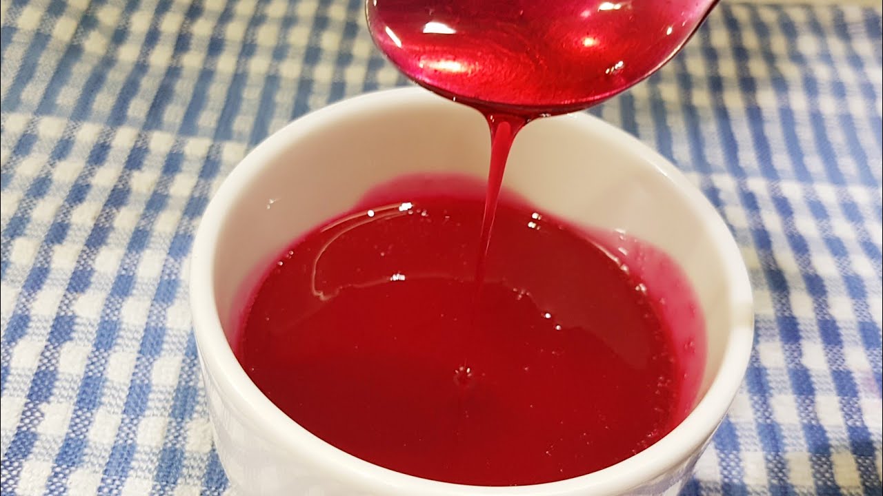 بمكونين اتنين وبس هتعملى اسهل واسرع صوص فراولة 🍓