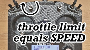 Throttle limit will make you faster | Throttle cap on potentiometer with OpenTX