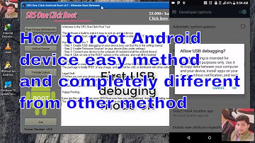 How To ROOT Any Android Device Easily||One Click  (2018) completely different from other method