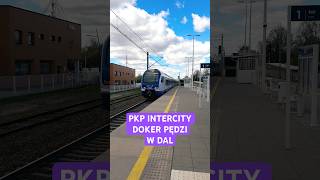 PKP Intercity Doker na dużej prędkości przejeżdża w Poraju | Maj 2026