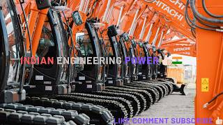Indian Engineering Power 🇮🇳 Tata Hitachi Machine Vlog #TataHitachi #Excavator #HeavyMachinery