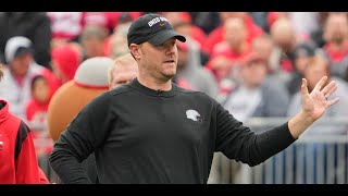 Ohio State's Justin Frye discusses adding Josh Simmons, offensive line development