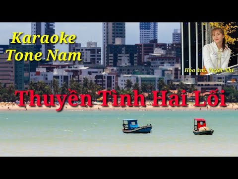 KARAOKE THUYỀN TÌNH HAI LỐI TONE NAM BEAT CHUẨN NHẠC SỐNG | THẢO NHI ORGAN